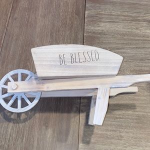 Rae Dunn Wheel barrow